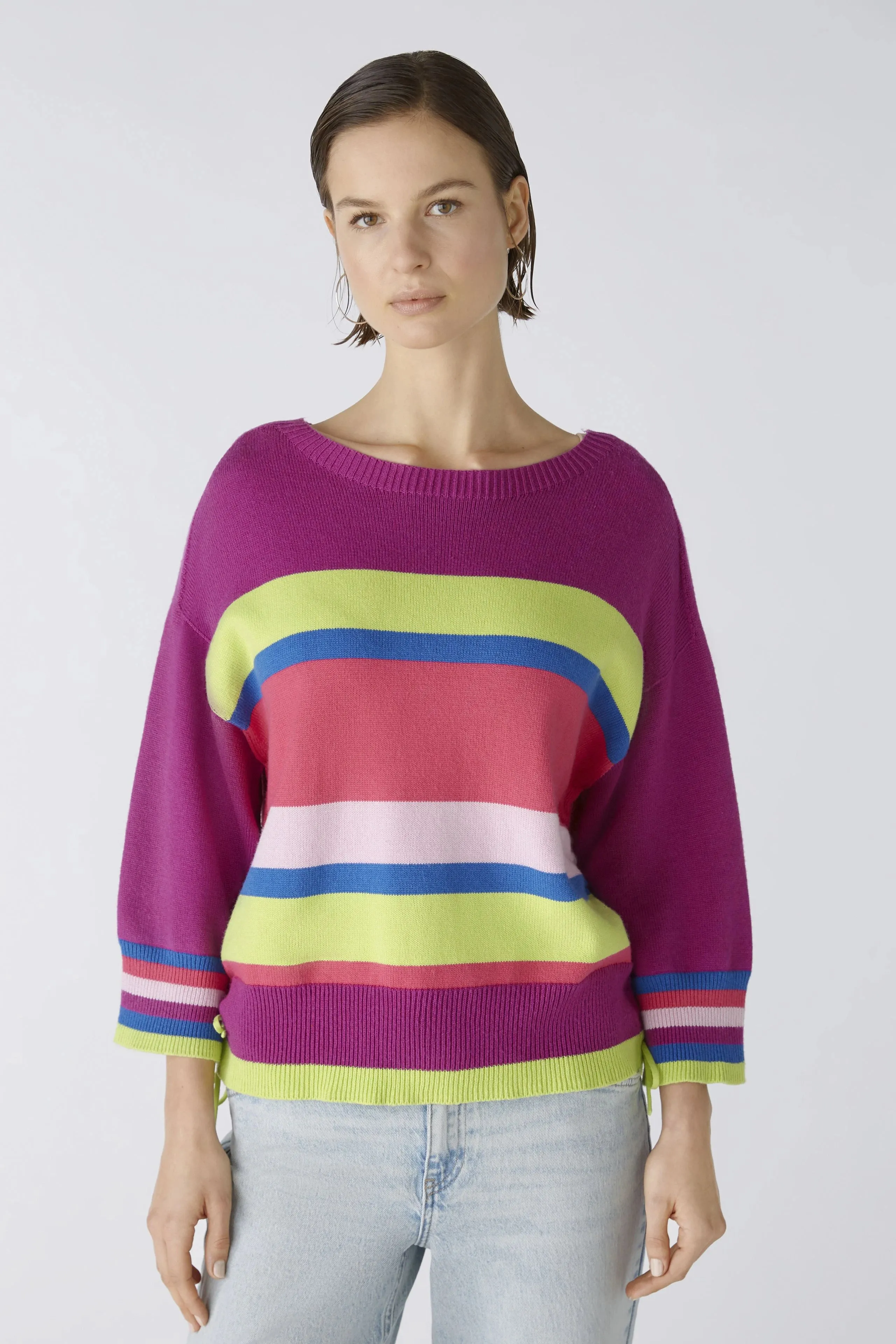 86650 Lilac Green Pullover