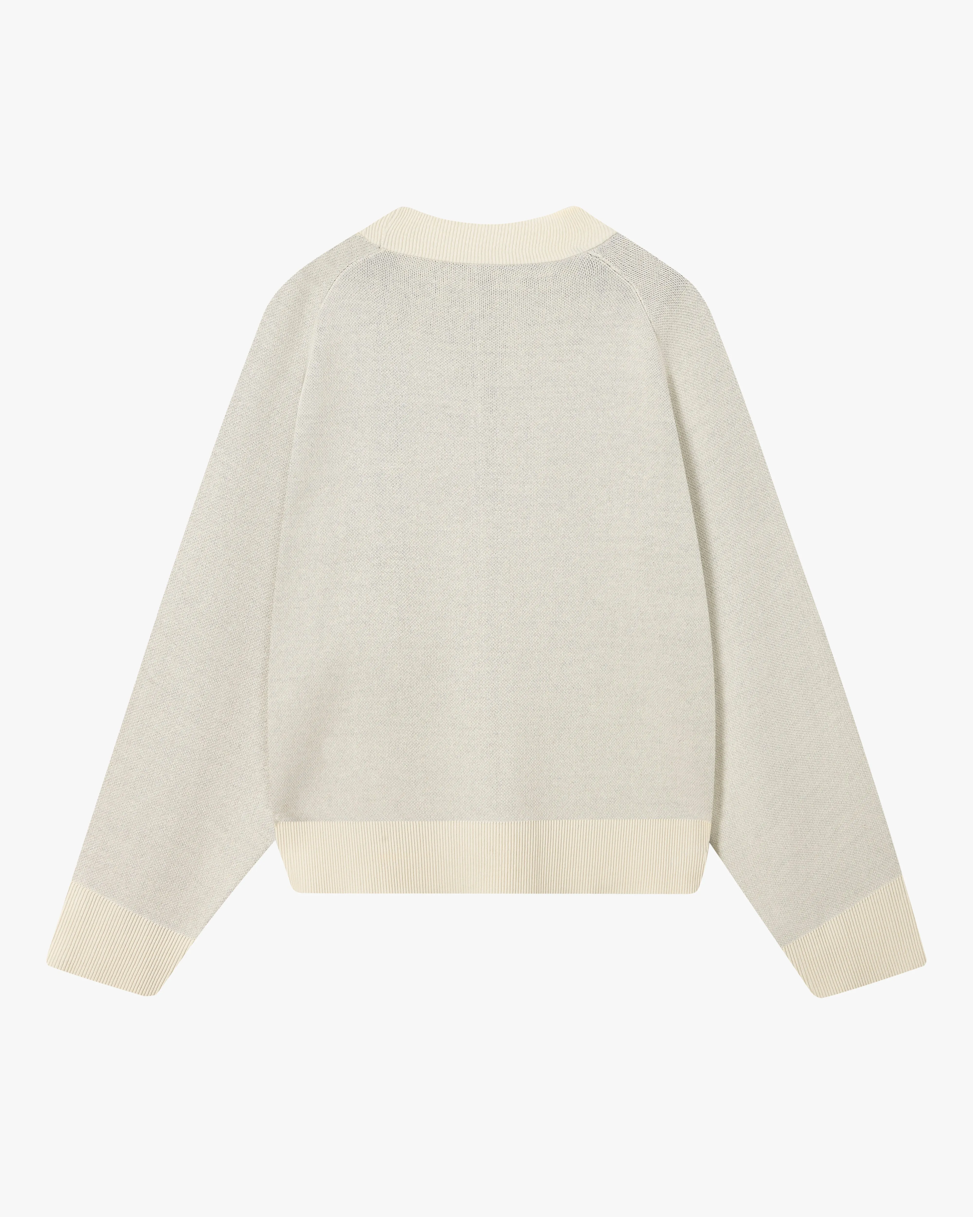 A GIRL SWEATER MARSHMALLOW