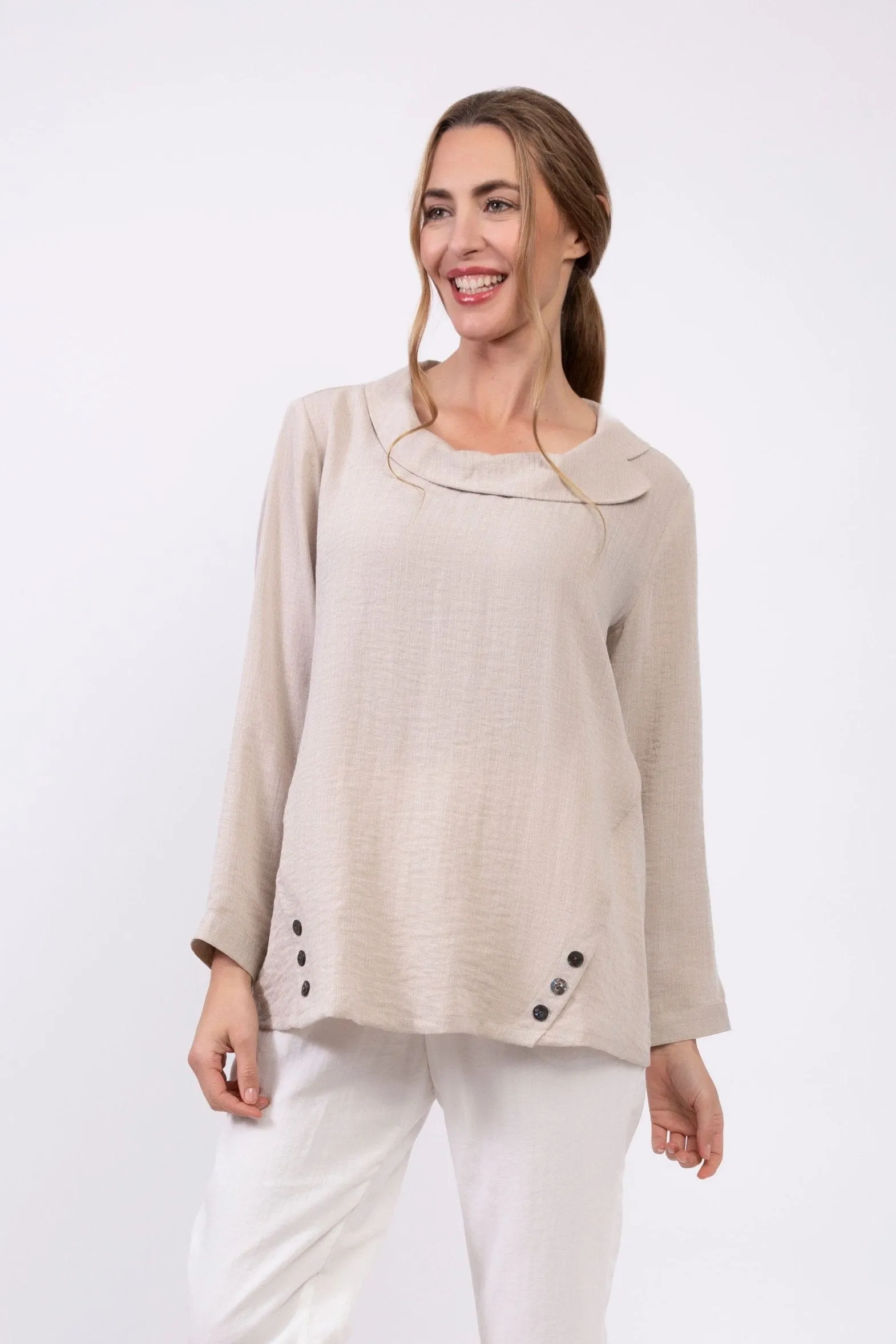 AA344 - Bonnie Linen Pullover