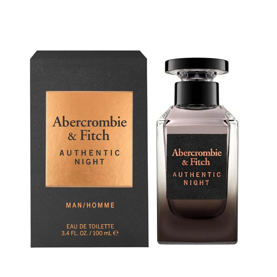 Abercrombie & Fitch Authentic Night Homme EDT 100 ML (H)