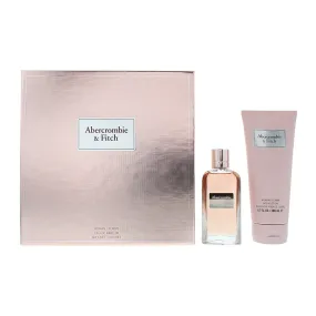 Abercrombie & Fitch First Instinct Woman 2 Piece Gift Set: Eau De Parfum 50ml - Body Lotion 200ml