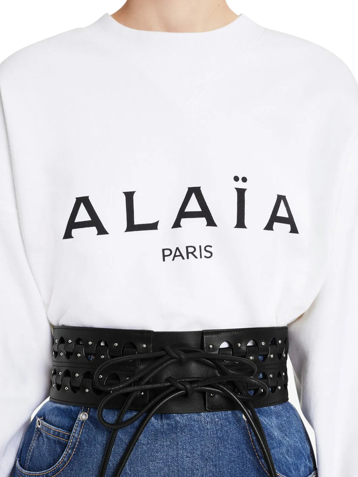 Alaa logo sweatshirt