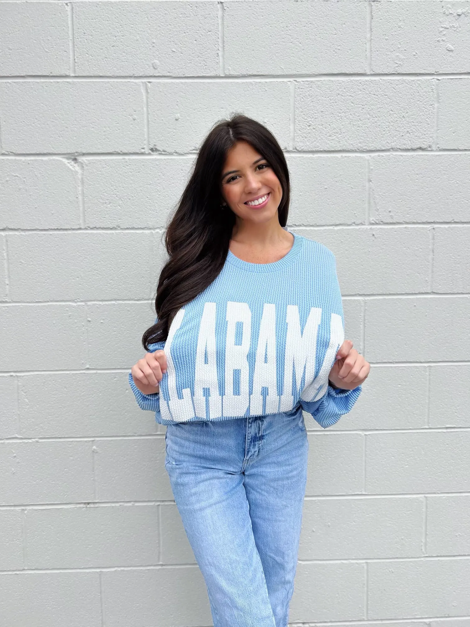 Alabama Corded Sweatshirt