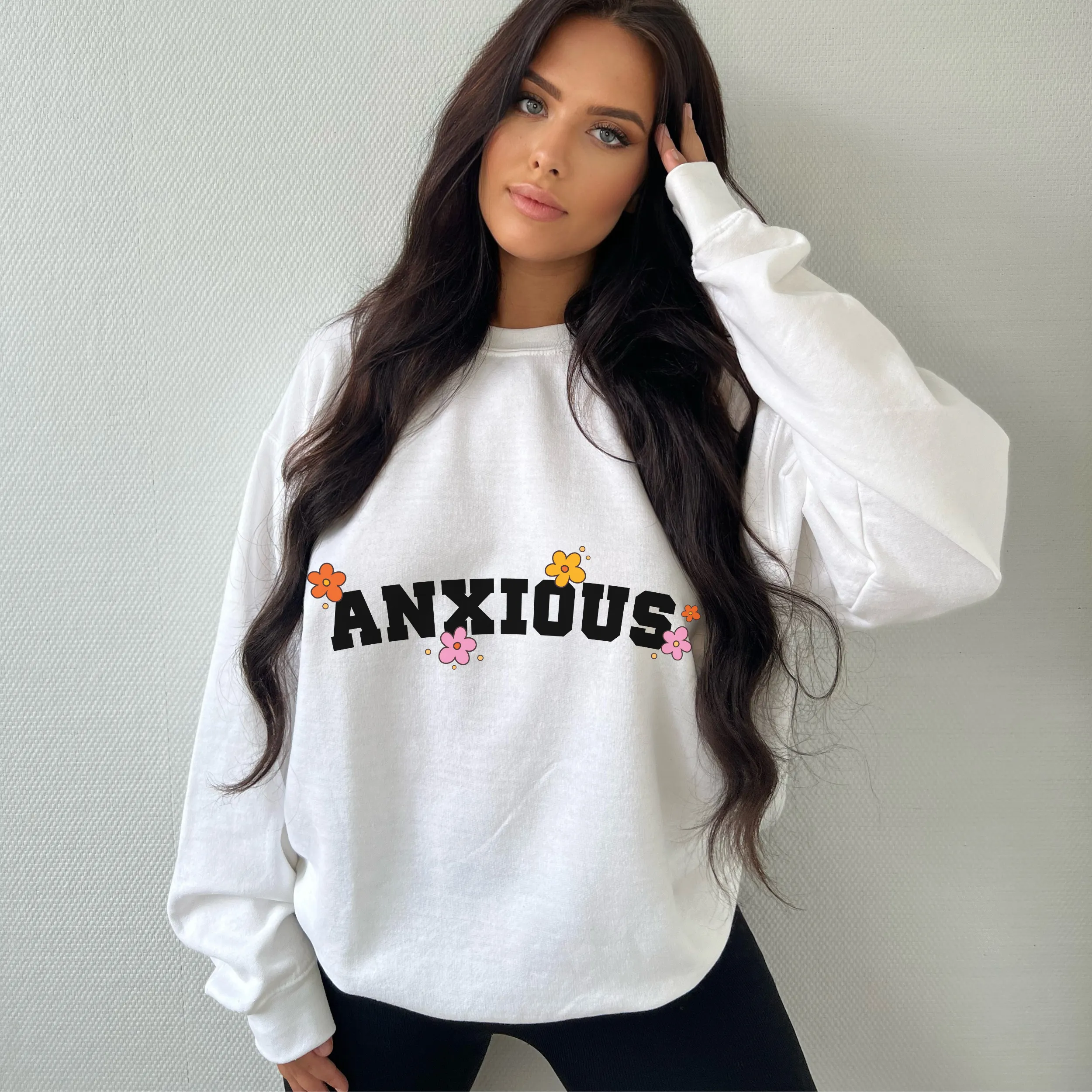 Anxious Flowers Sweatshirt