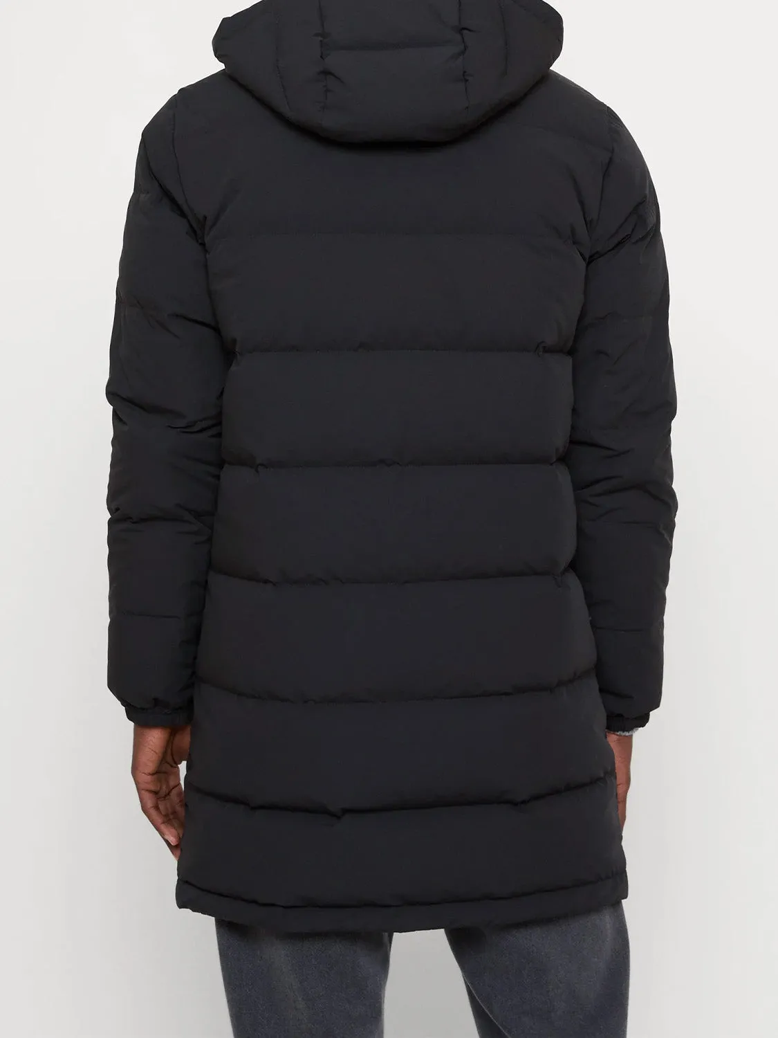 Aspesi Quilted Parka Navy