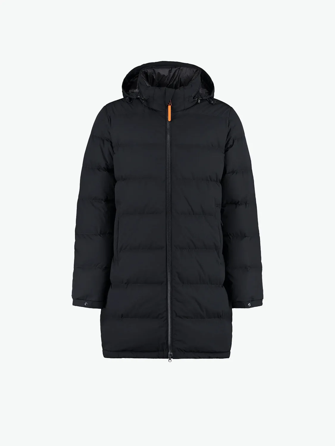 Aspesi Quilted Parka Navy