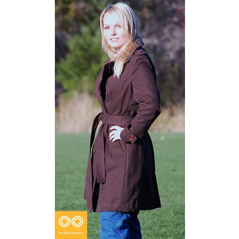 AUDREY Organic Cotton Trench Coat