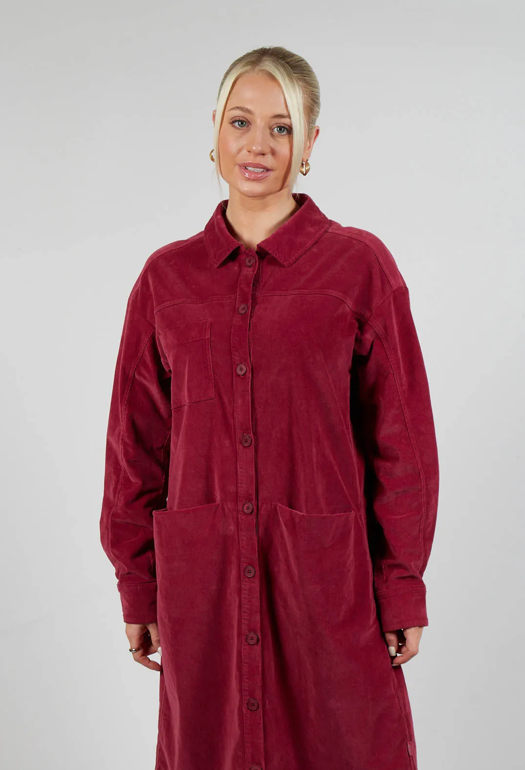 Babep Coat in Scarlet