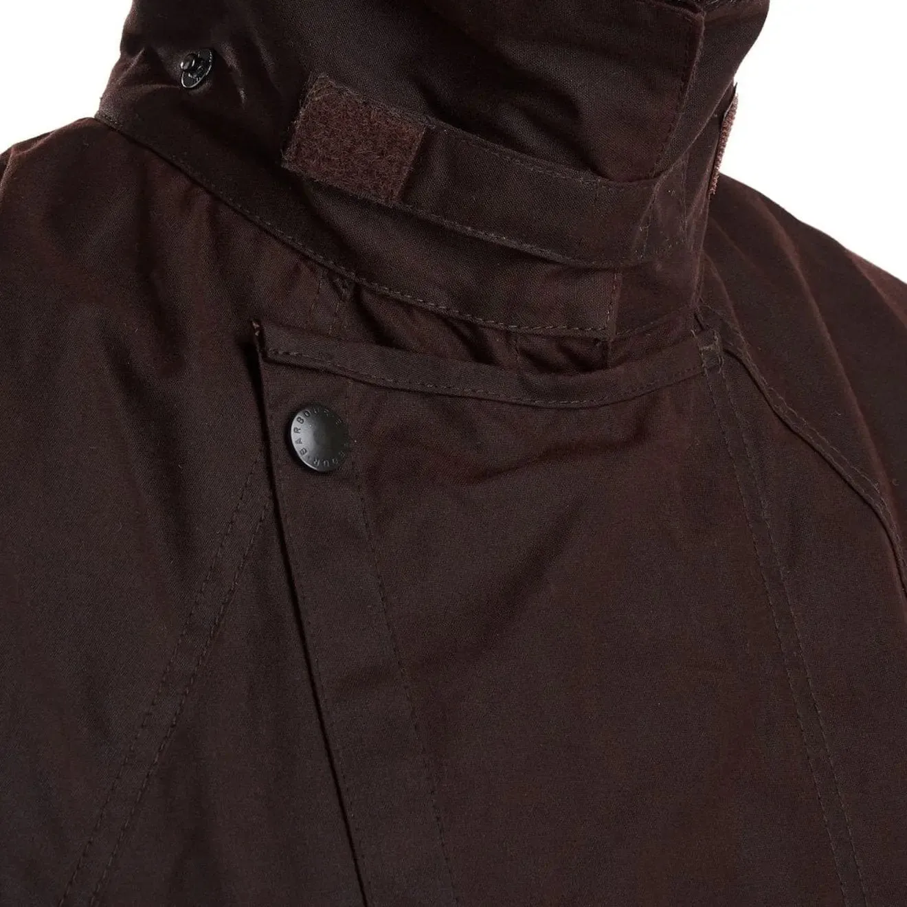 Barbour Stockman Wax Coat Brown