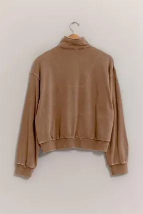 'Better Days' Pullover - Chestnut