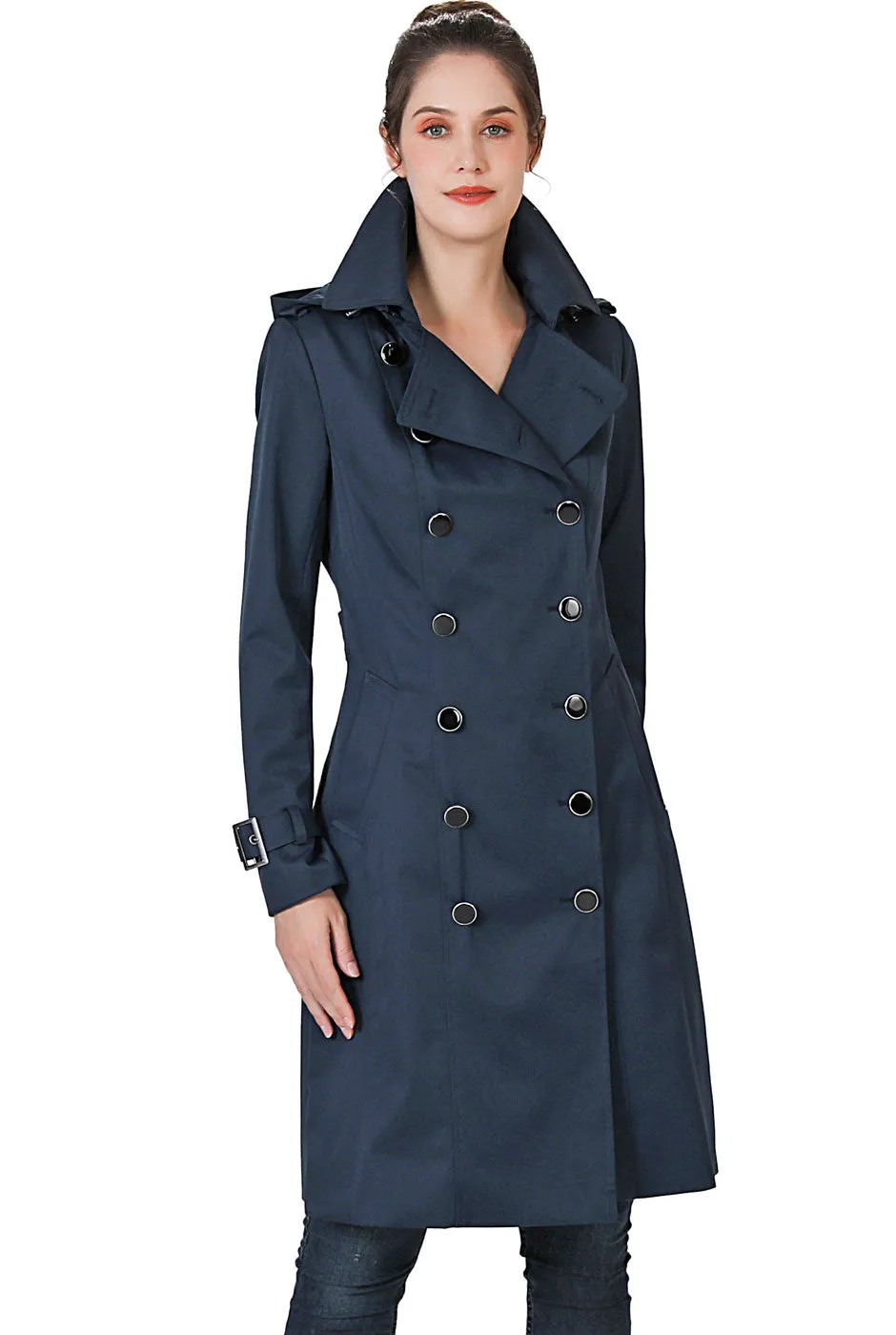 BGSD Women Karla Waterproof Trench Coat