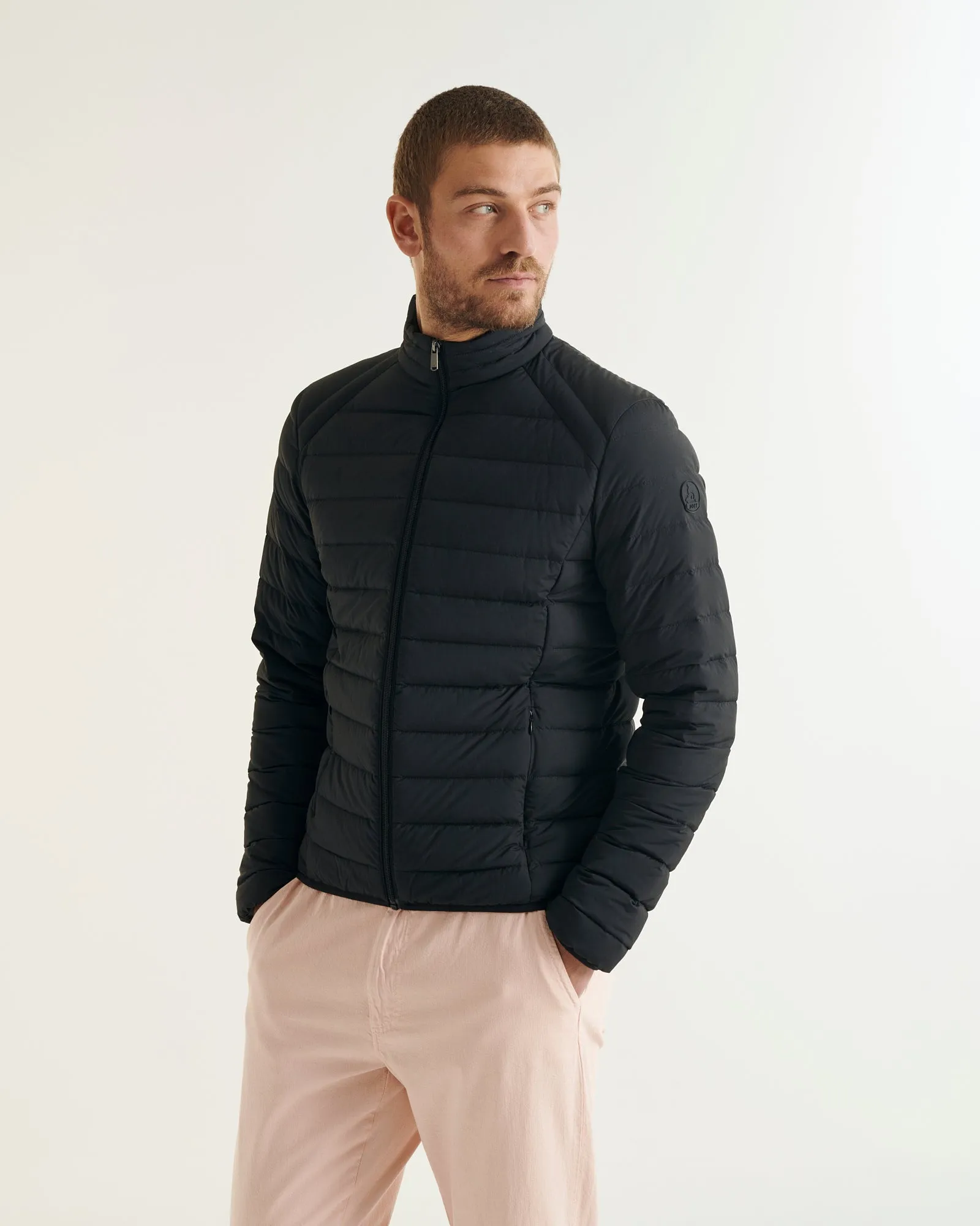 Black Aragon lightweight stretch puffer jacket