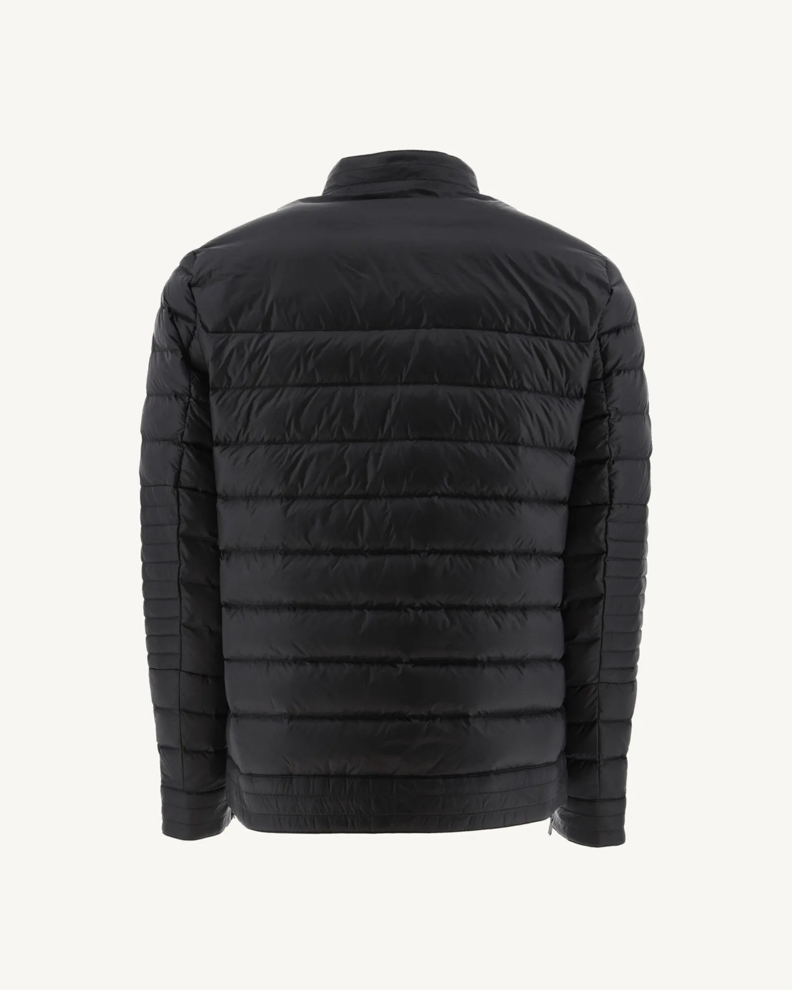 Black David puffer jacket