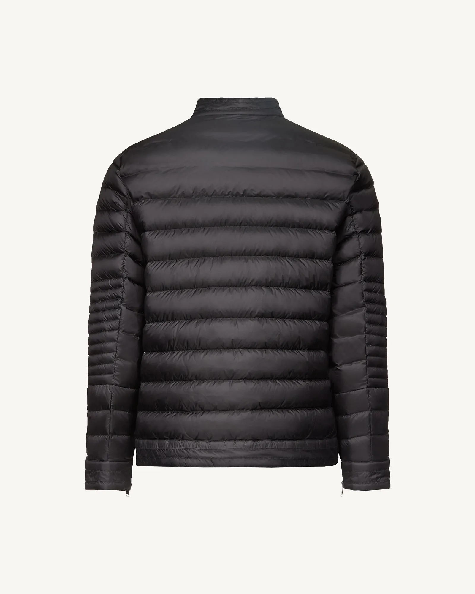 Black David puffer jacket