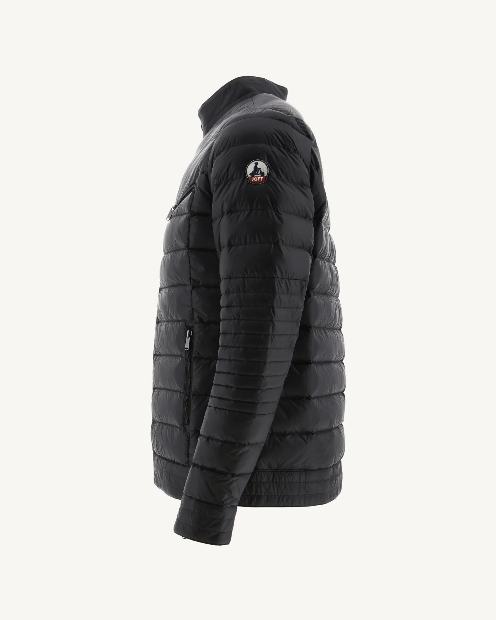 Black David puffer jacket