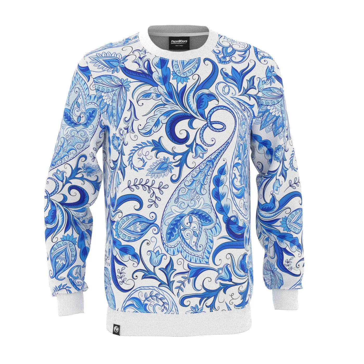 Blue Garden Sweatshirt