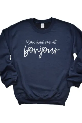 Bonjour Sweatshirt 4213