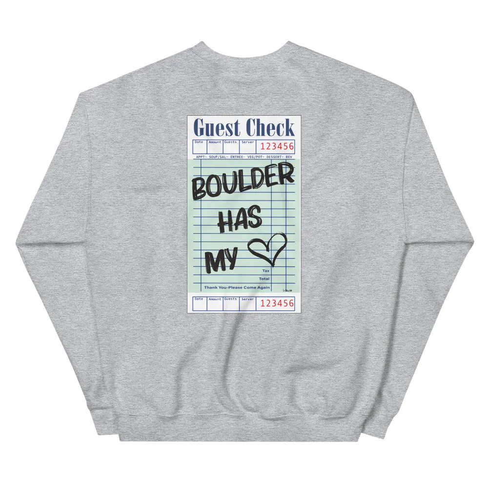 Boulder Guest Check Sweatshirt