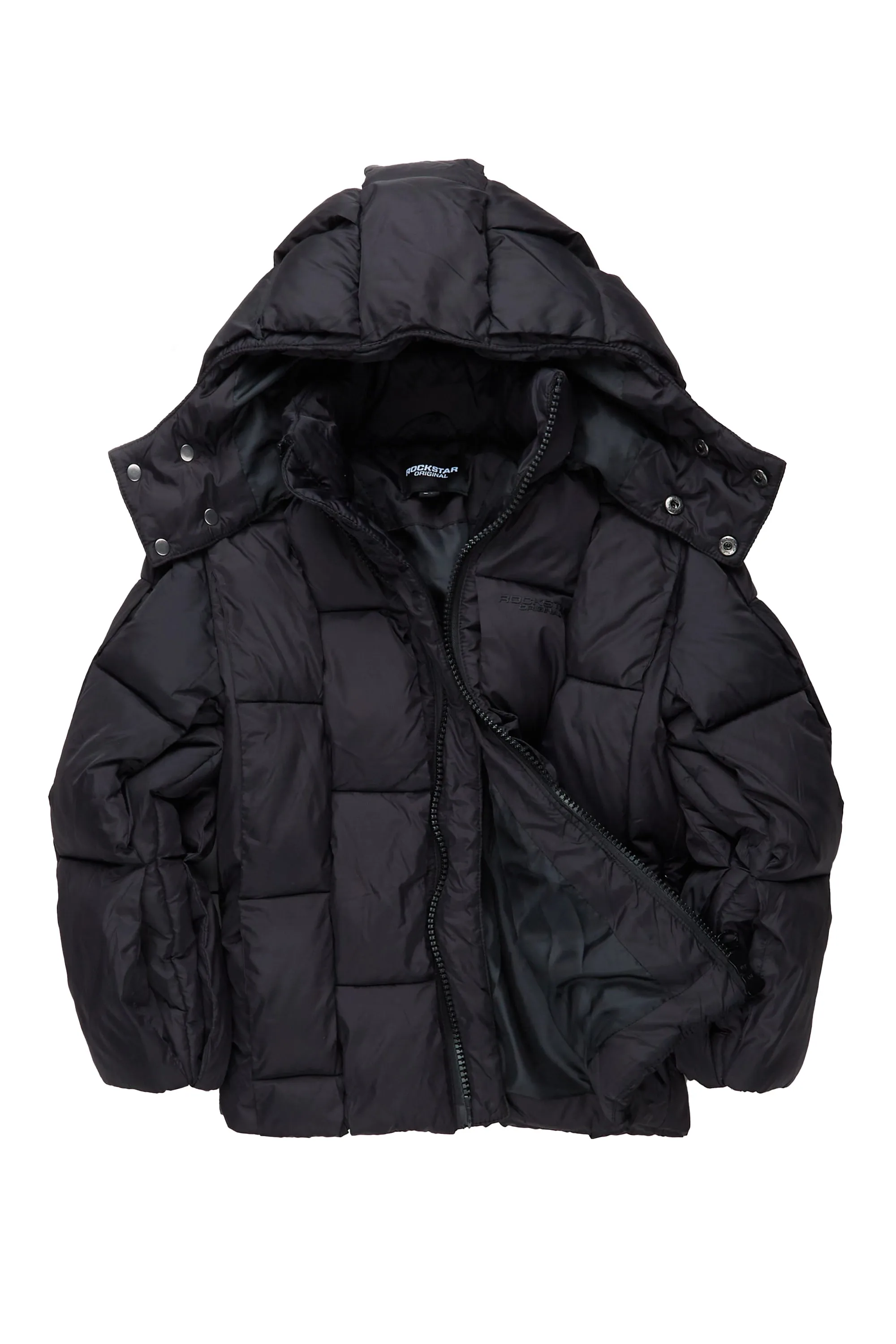 Boys Marley Black Puffer Jacket