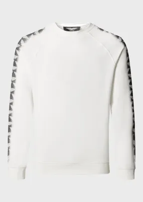 Bruner Bone White Sweatshirt