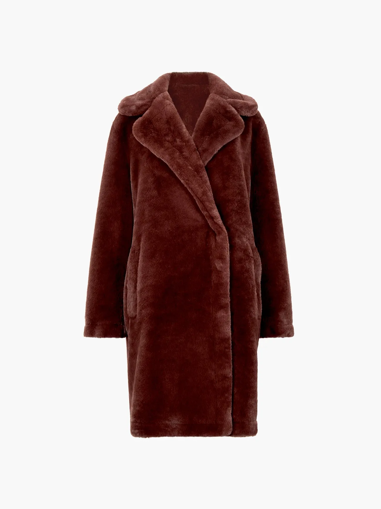 Buona Faux Fur Long Coat