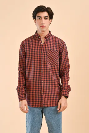 BUTTON DOWN CHECK SHIRT