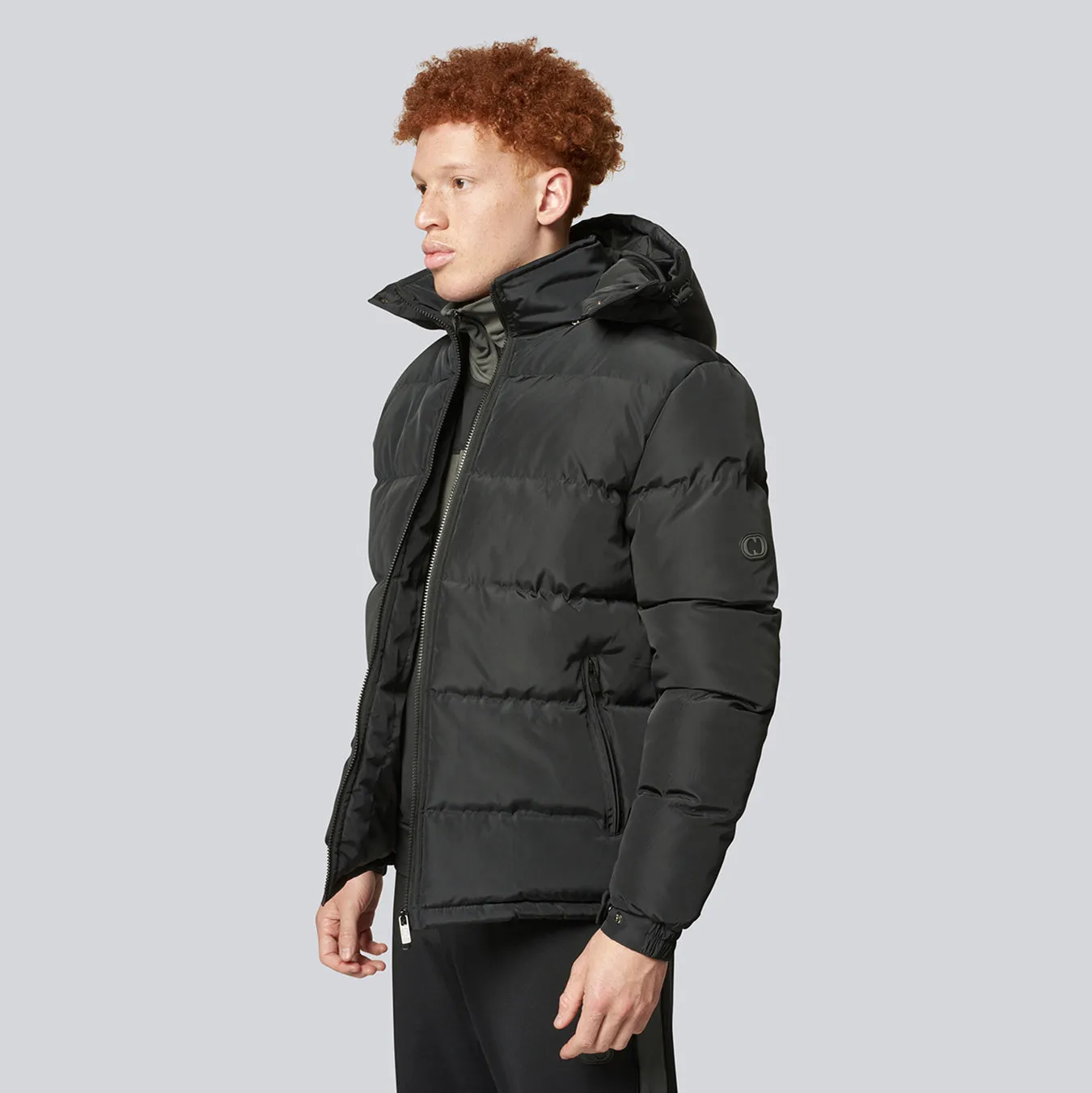 CAMDEN PUFFER JACKET - BLACK