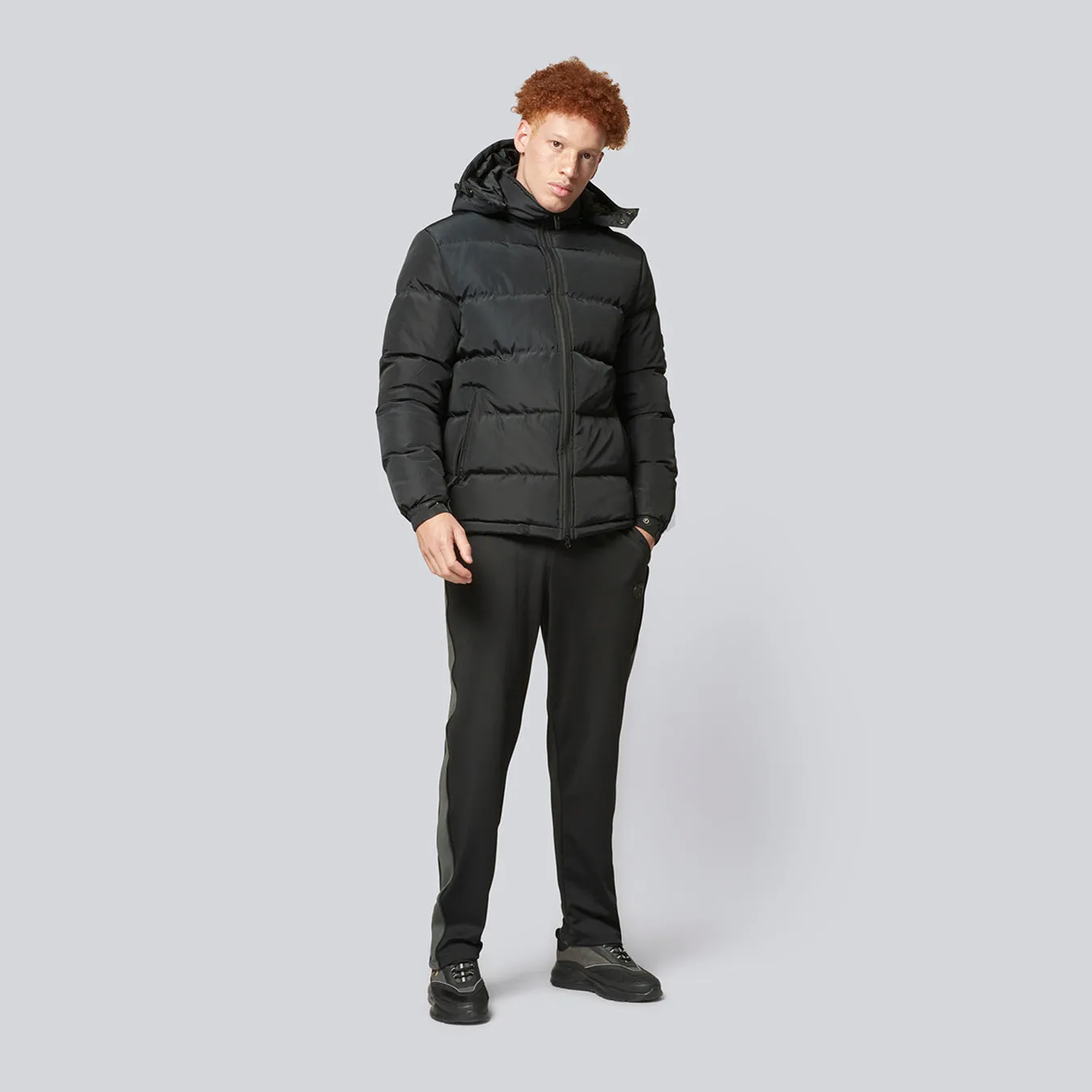 CAMDEN PUFFER JACKET - BLACK