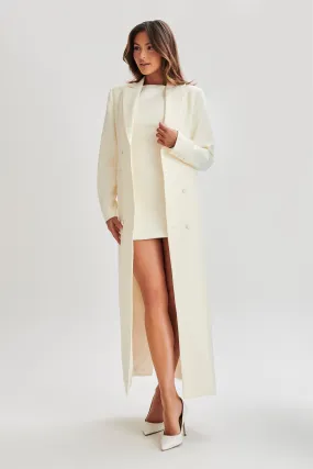 Carver Suiting Coat - Ivory