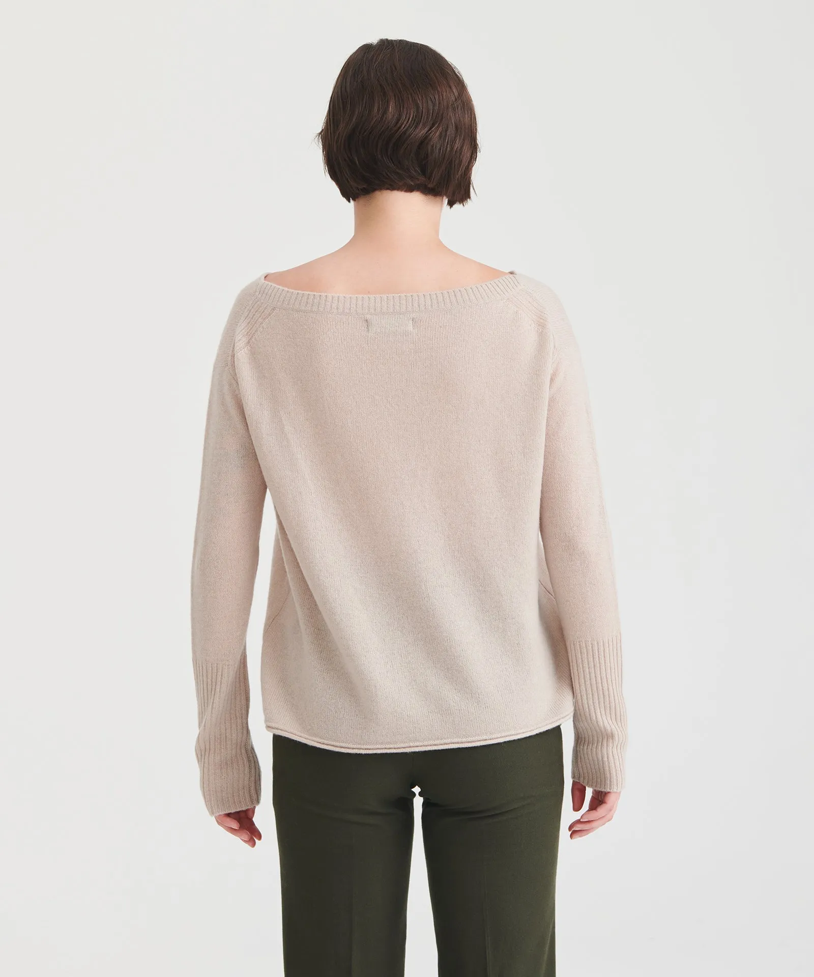 Cashmere Boatneck Sweater