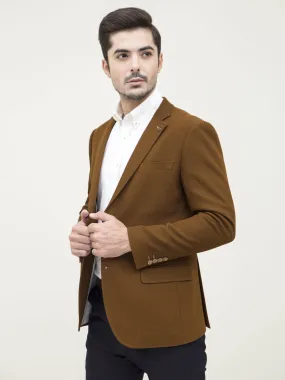 CASUAL COAT SLIM FIT CAMEL