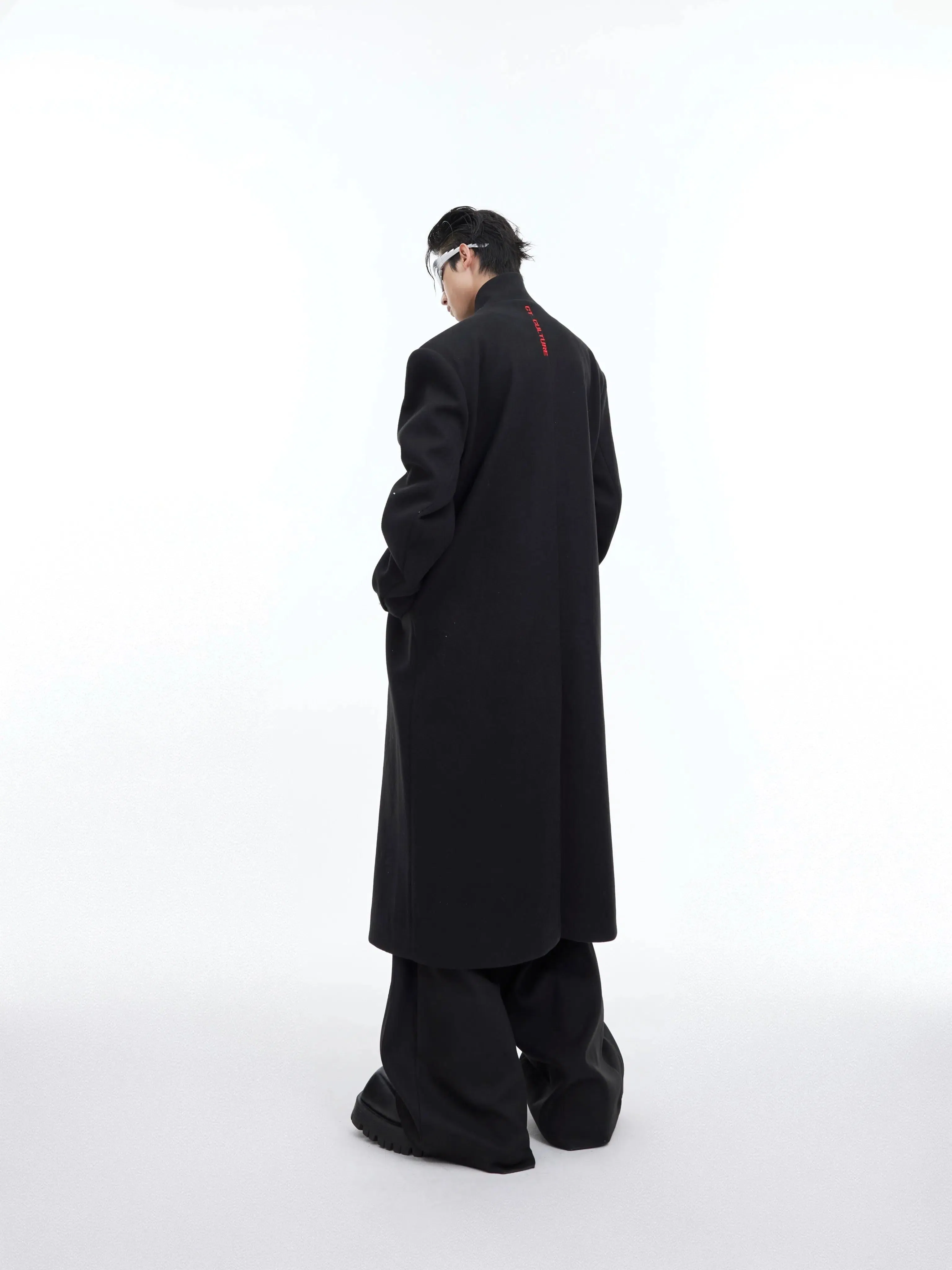 Chinese Character Long Coat