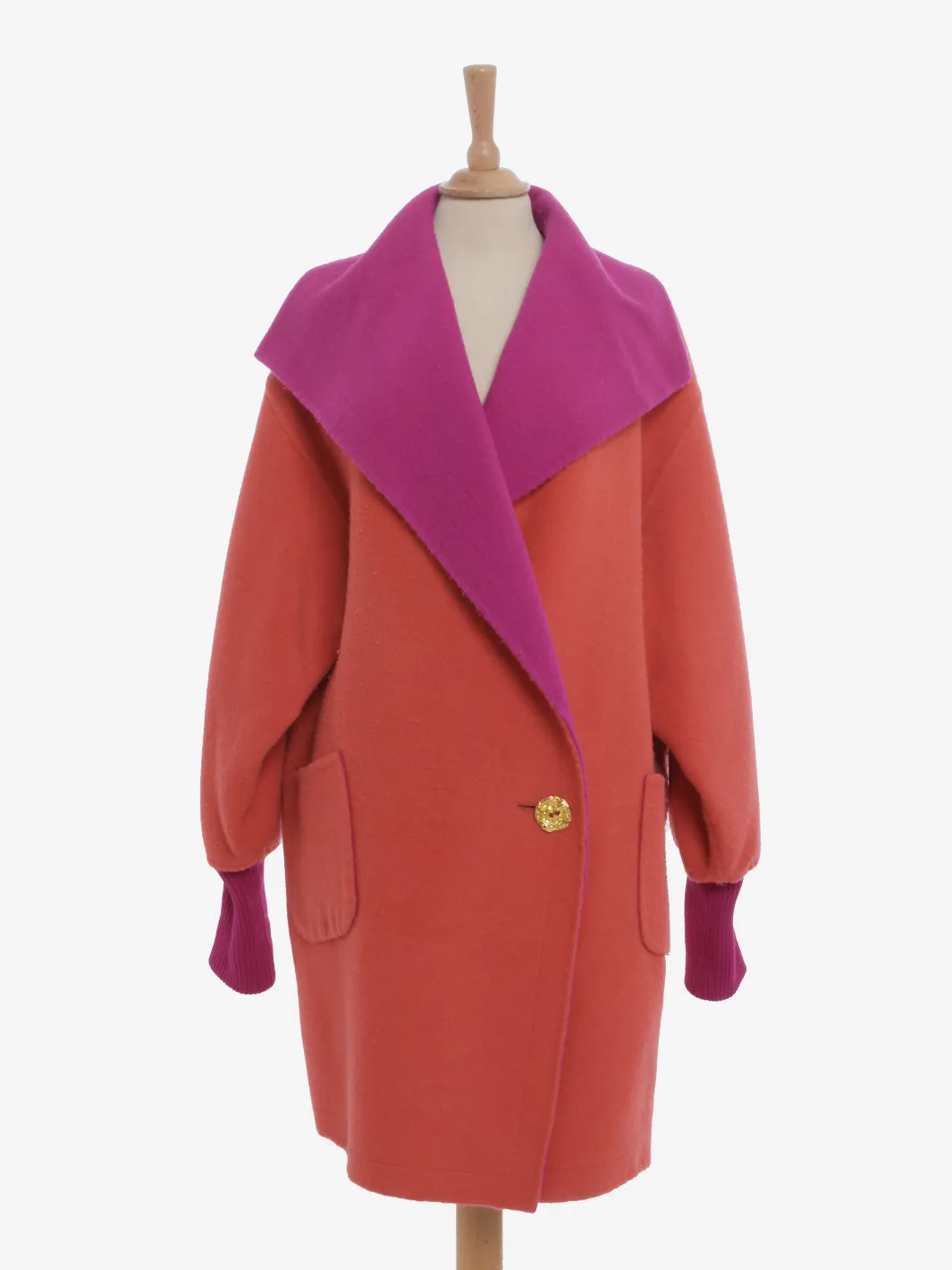 Christian Lacroix Wool Coat - 90s