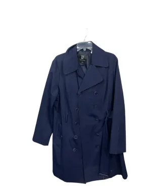 Coat Trench Coat By New York And Co In Navy, Size: Xl