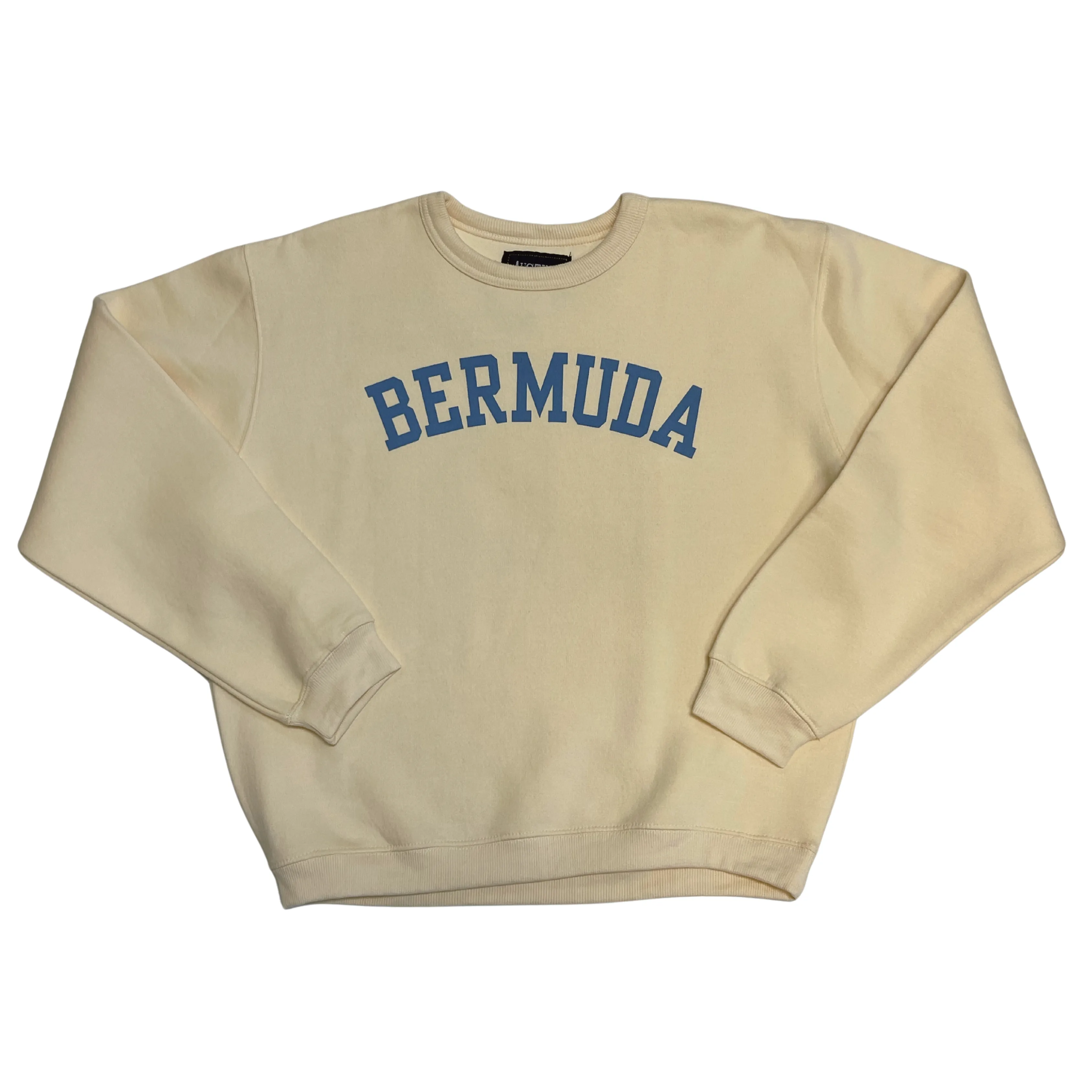 Collegiate letters crewneck sweatshirt