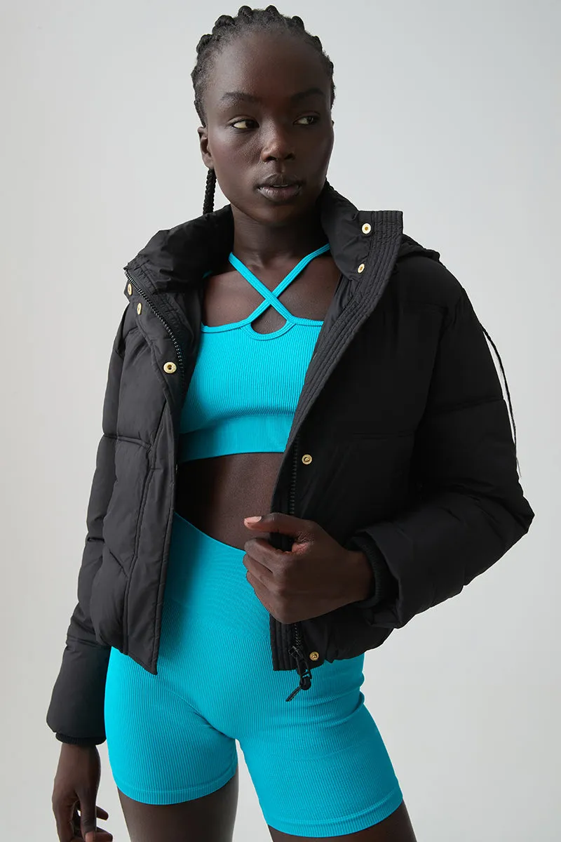 Cropped Puffer Jacket 711