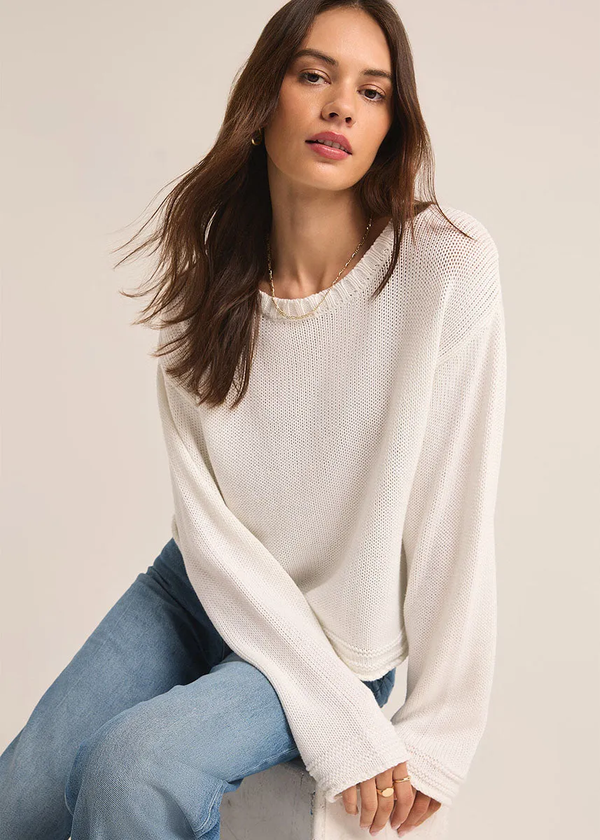 Emerson Sweater - White