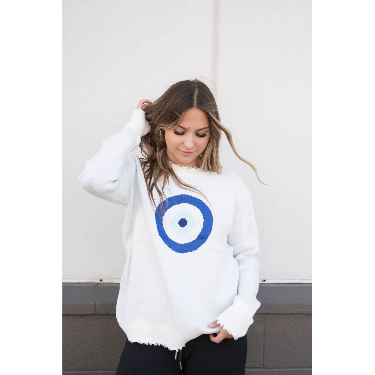 Evil Eye Sweater