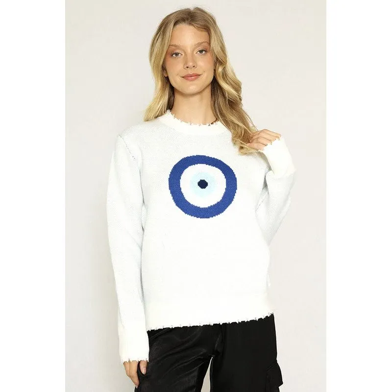 Evil Eye Sweater