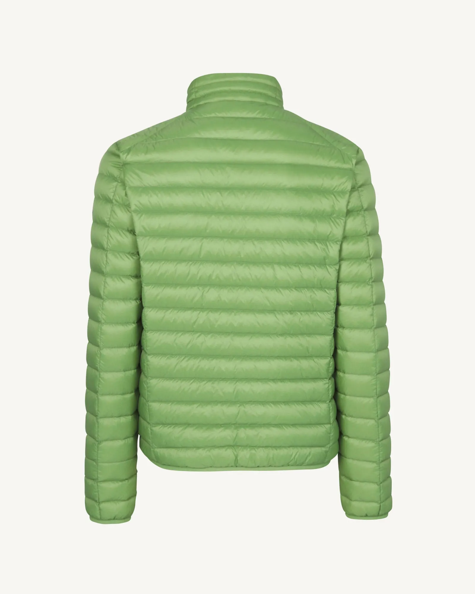 Fern green Mat lightweight puffer jacket