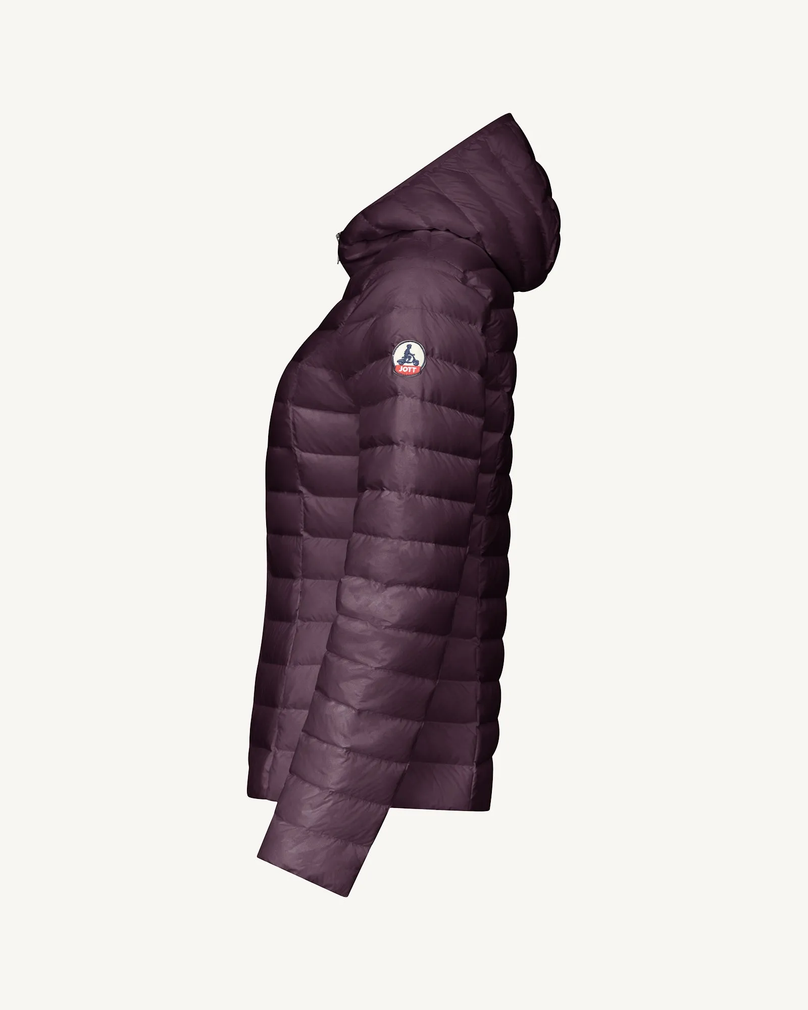 Fig Cloe lightweight hooded puffer jacket