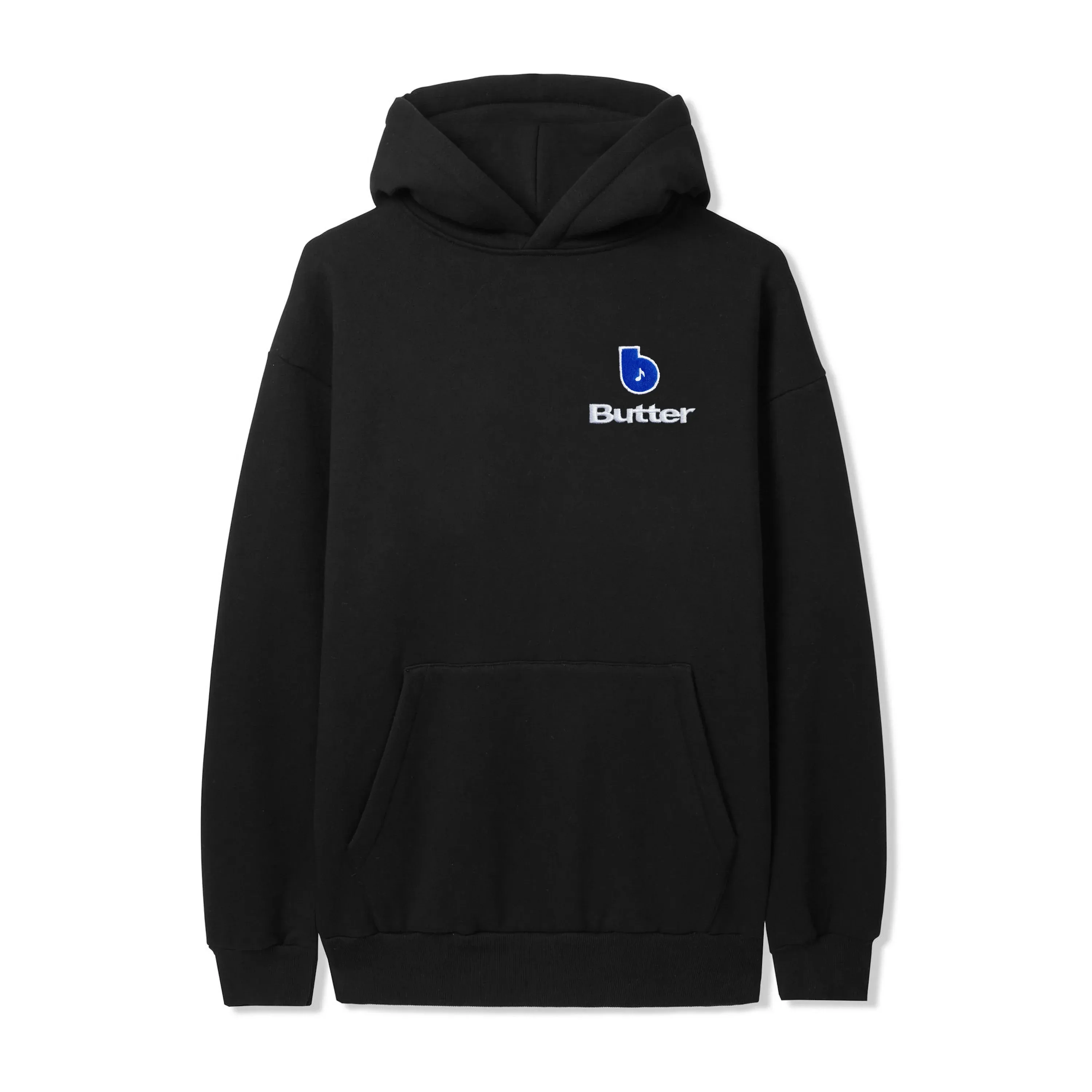 Finest Logo Pullover Hood, Black