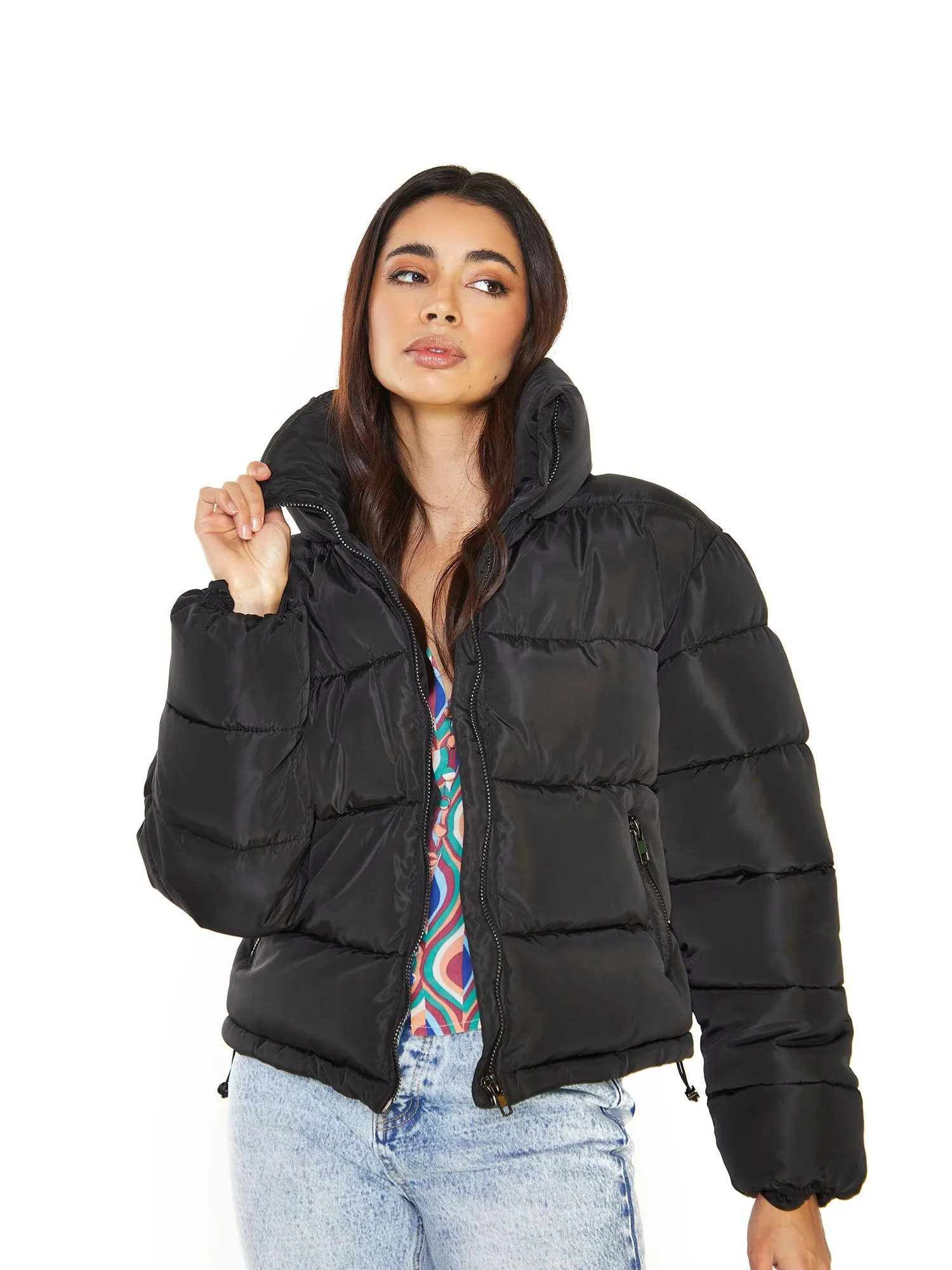 Glamorous Black Puffer Jacket