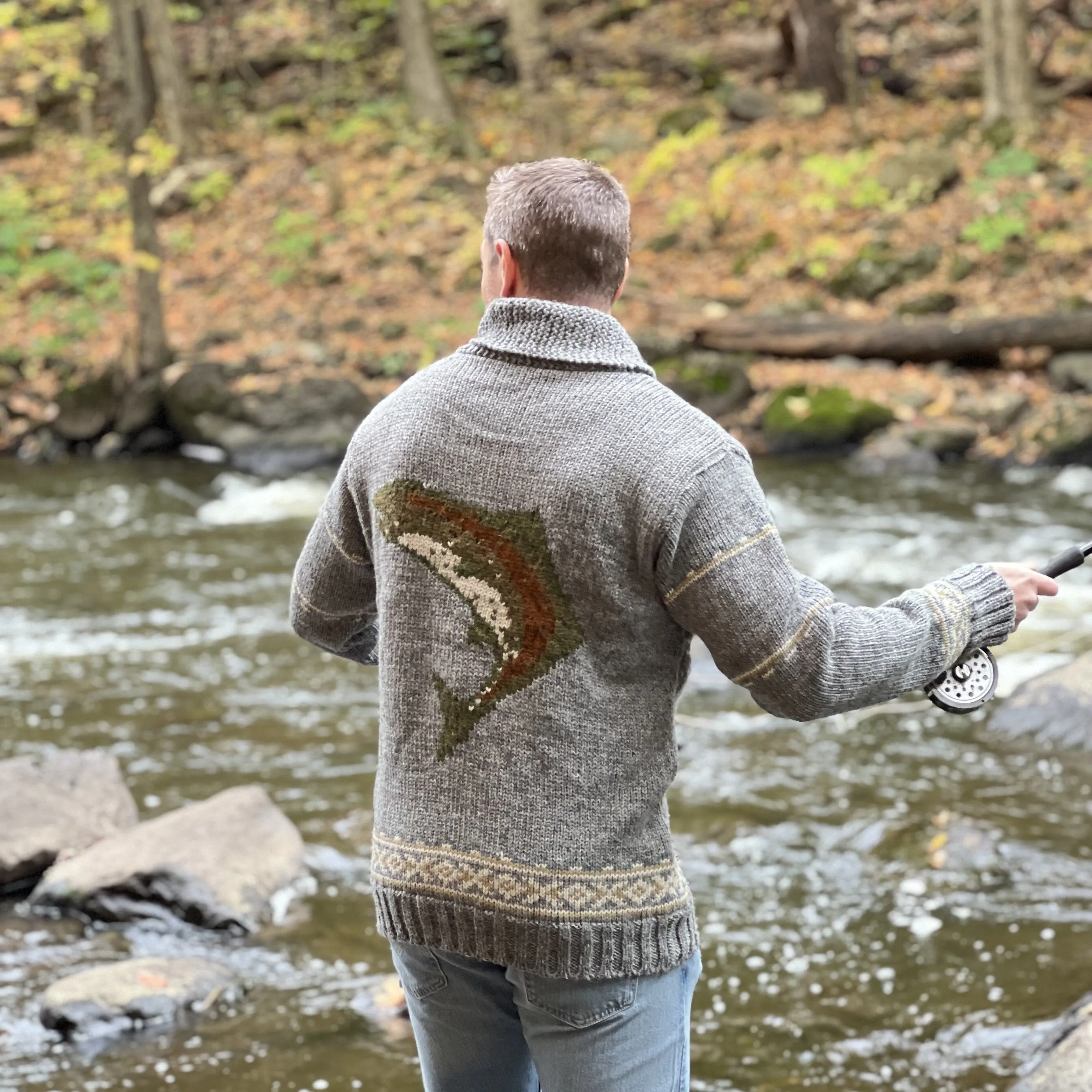 Gone Fishing Sweater