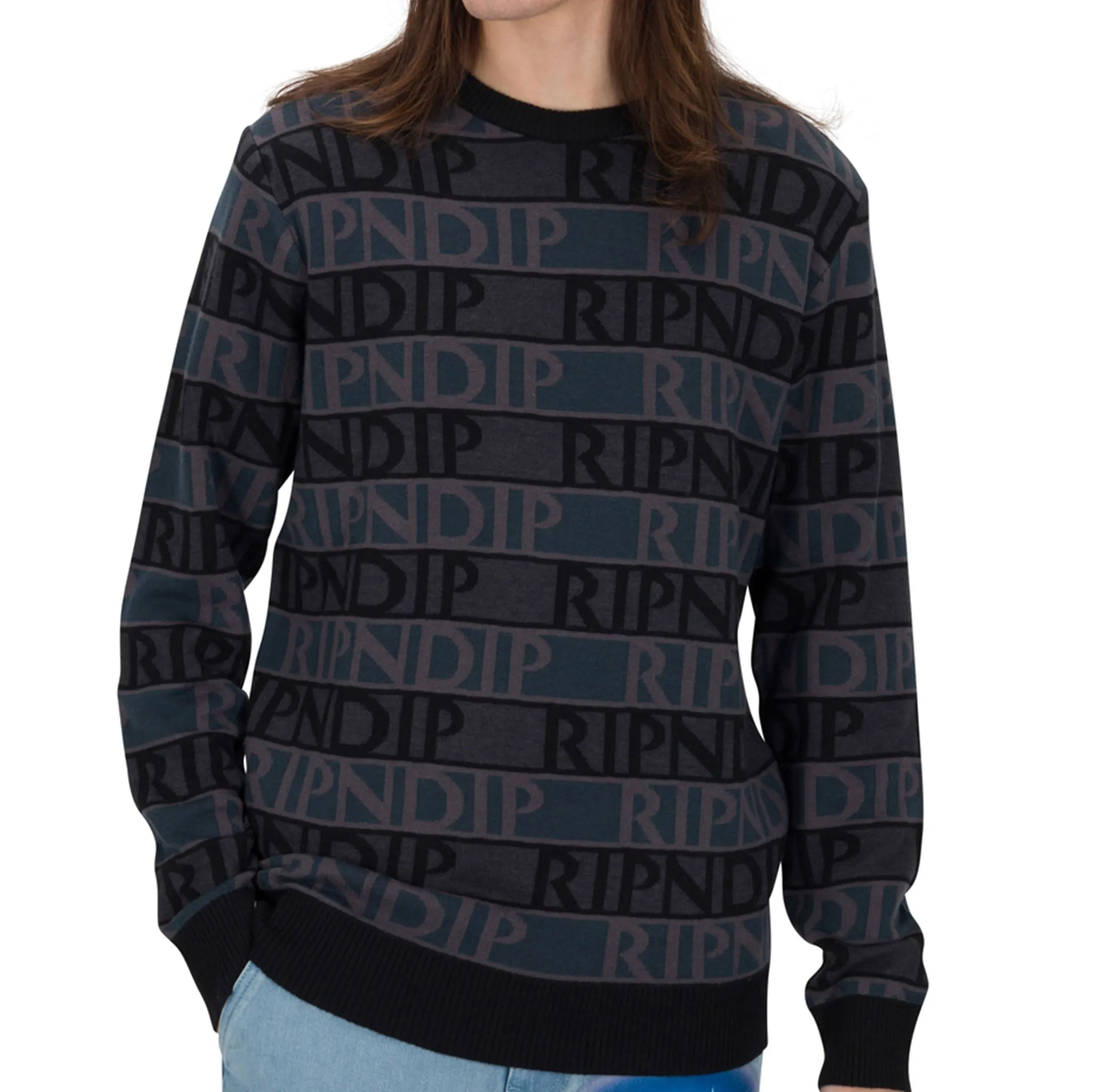 Highland Knit Sweater (Black)