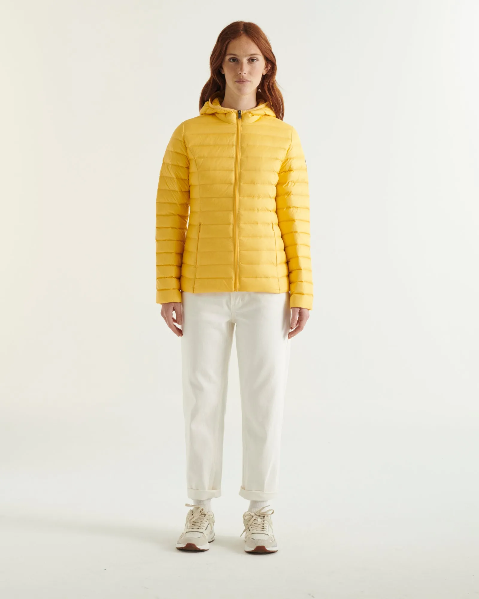 Honey Cloe lightweight hooded puffer jacket