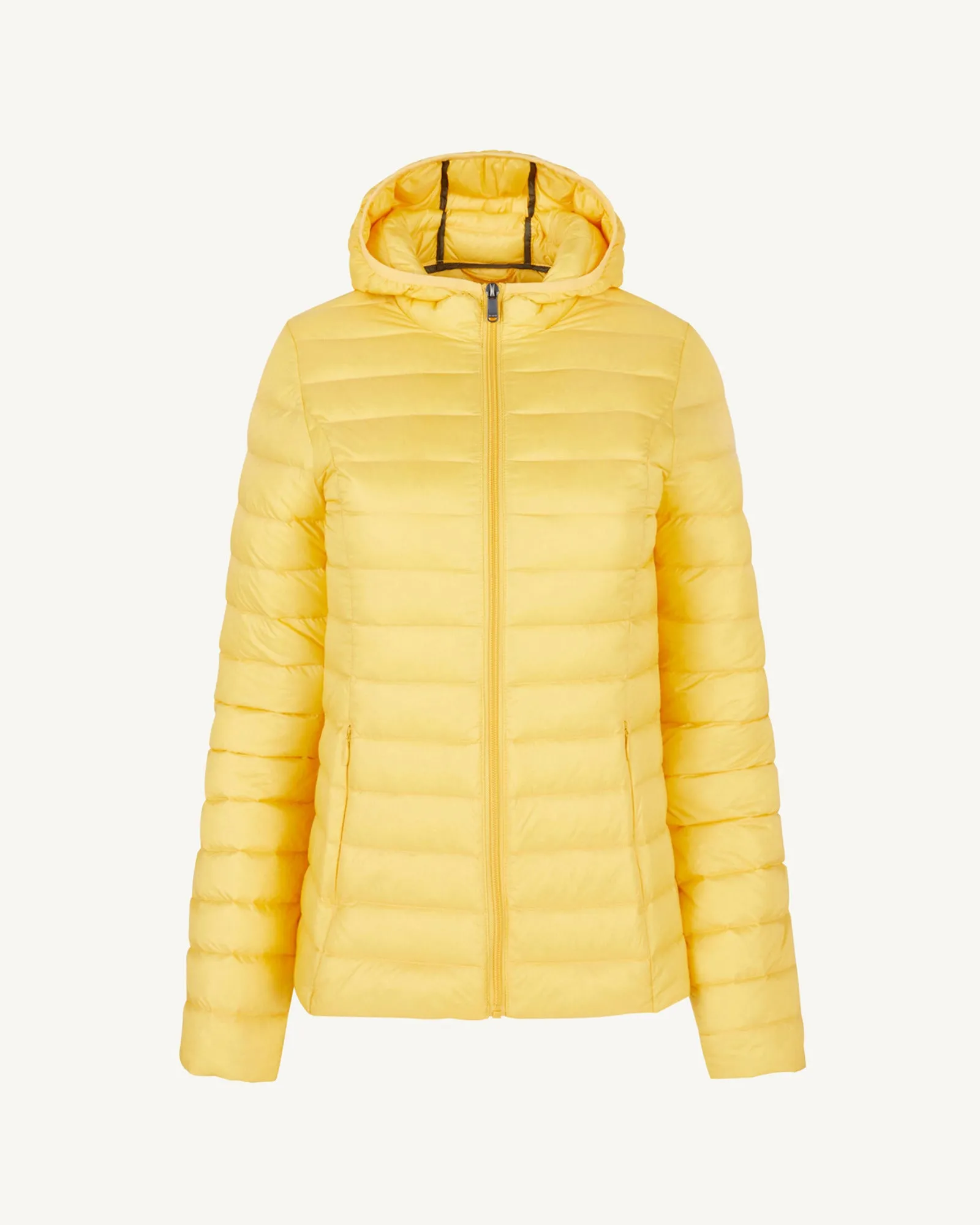 Honey Cloe lightweight hooded puffer jacket