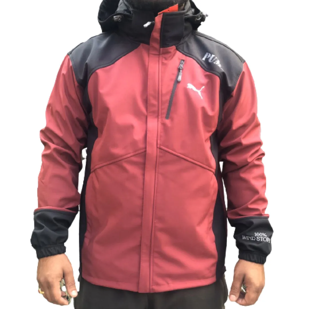 Hooded Racing Jacket