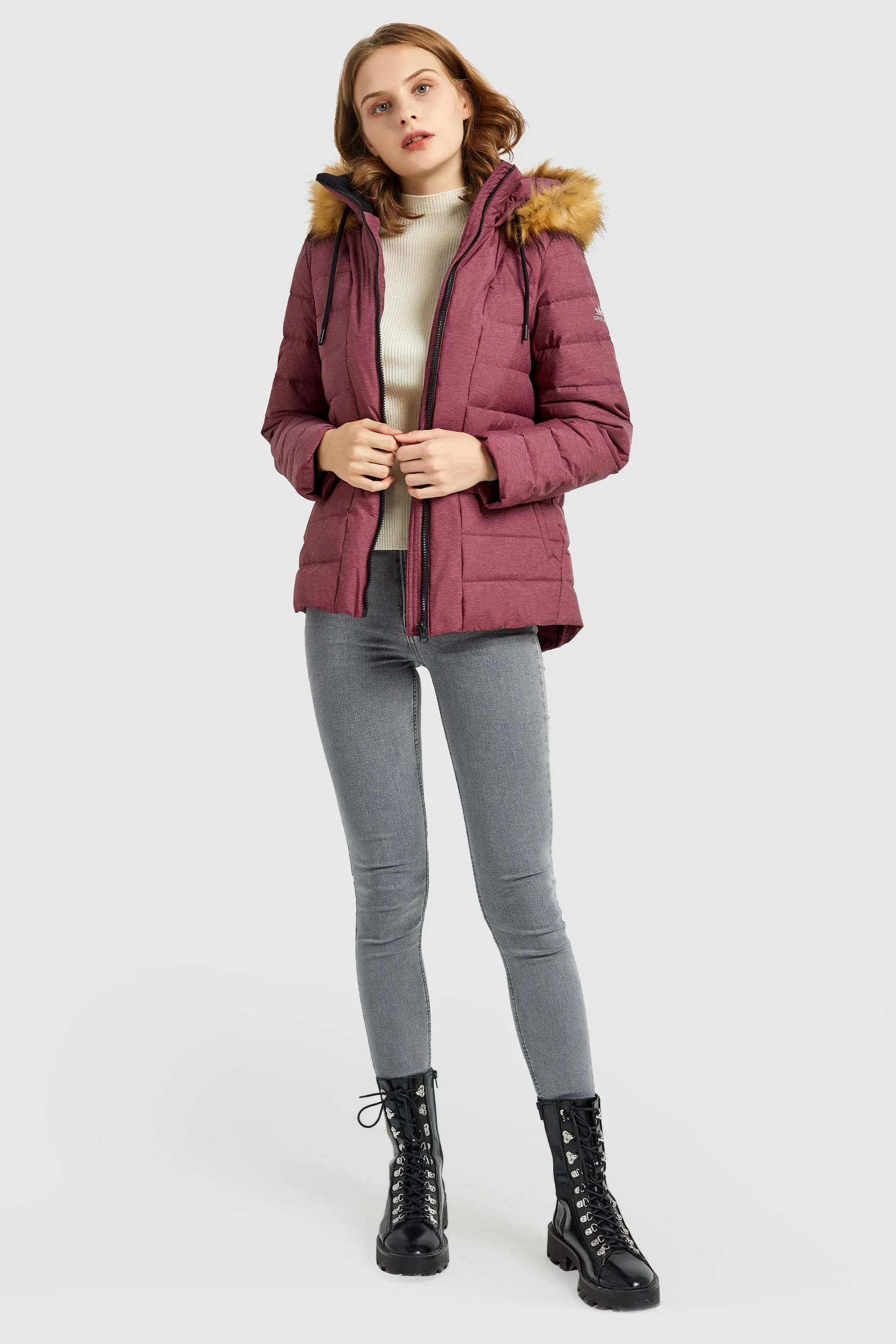 Inner Pocket Snap Puffer Jacket