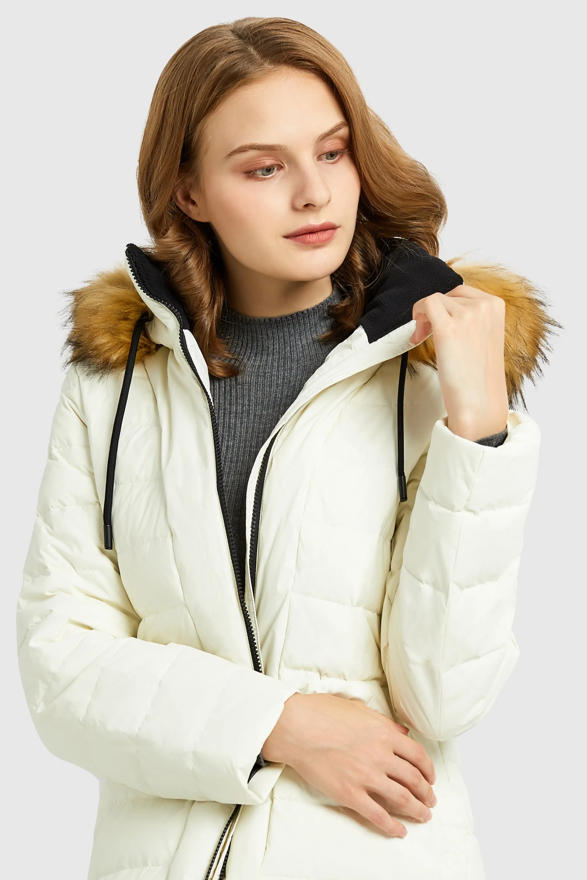 Inner Pocket Snap Puffer Jacket